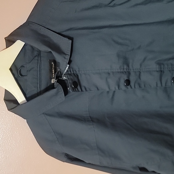 Harriton Men's work Jacket size XL EUC - Picture 3 of 11